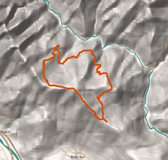 Monte Faiè - Corte Buè - Alpe Basseno - Ompio - itinerarium